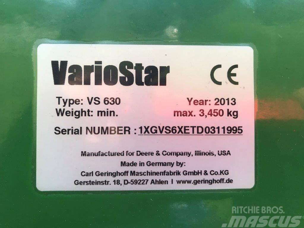 John Deere VarioStar 630 Erntevorsätze