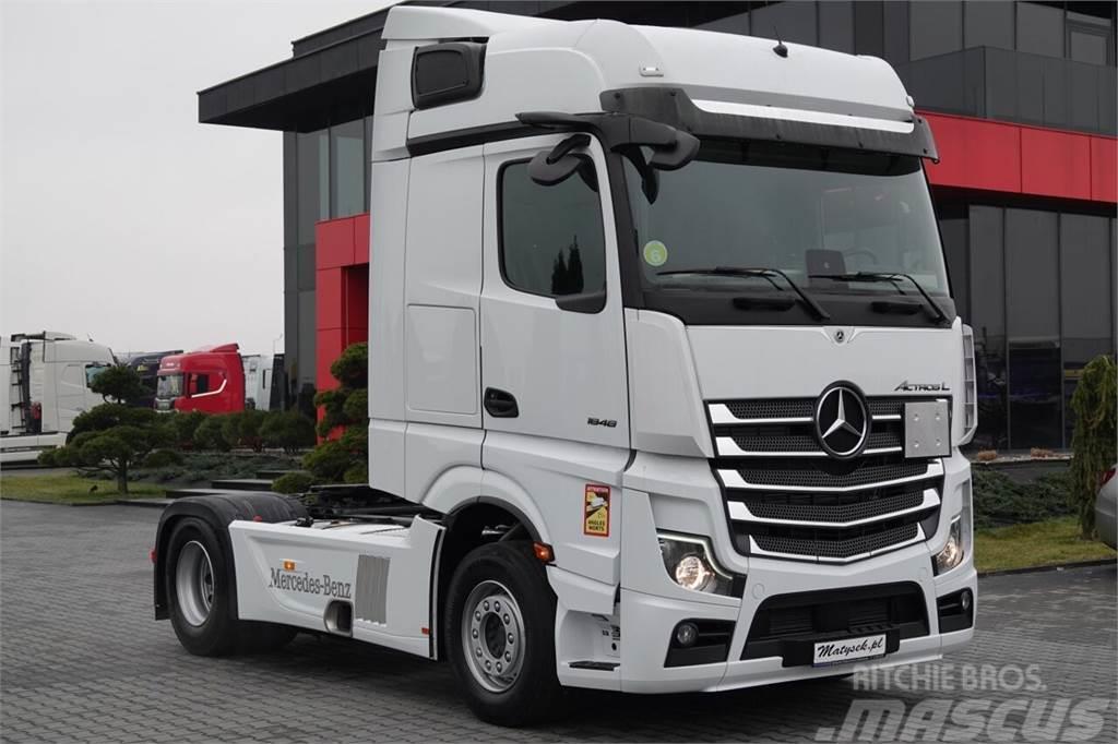 Mercedes-Benz ACTROS  L 1848 / BIG  SPACE / COMPLETE OBSŁUGOWO N Sattelzugmaschinen