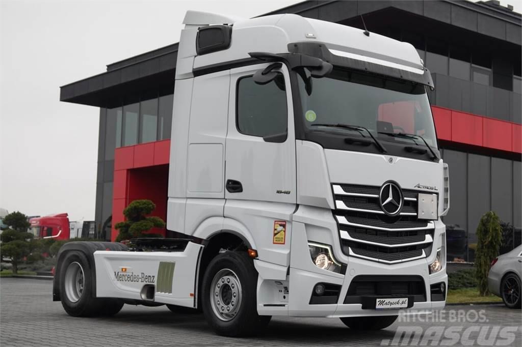 Mercedes-Benz ACTROS  L 1848 / BIG  SPACE / COMPLETE OBSŁUGOWO N Sattelzugmaschinen