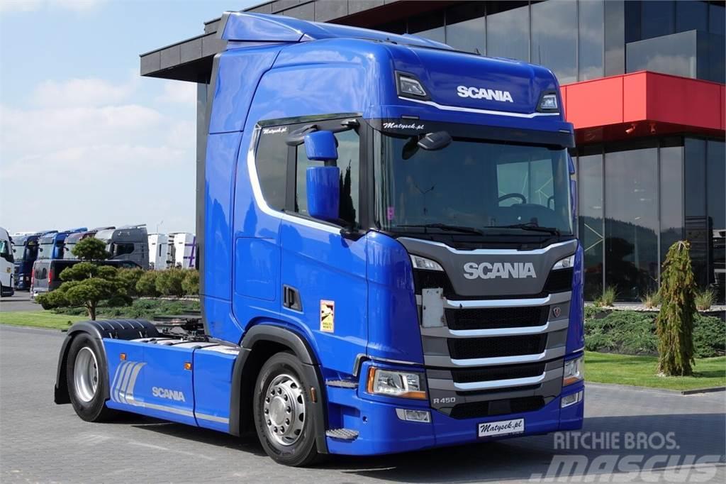 Scania R 450 / RETARDER / 2018 YEAR / LED / EURO 6 / Sattelzugmaschinen
