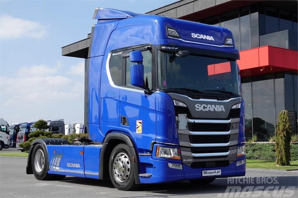Scania R 450 / RETARDER / 2018 YEAR / LED / EURO 6 / Sattelzugmaschinen