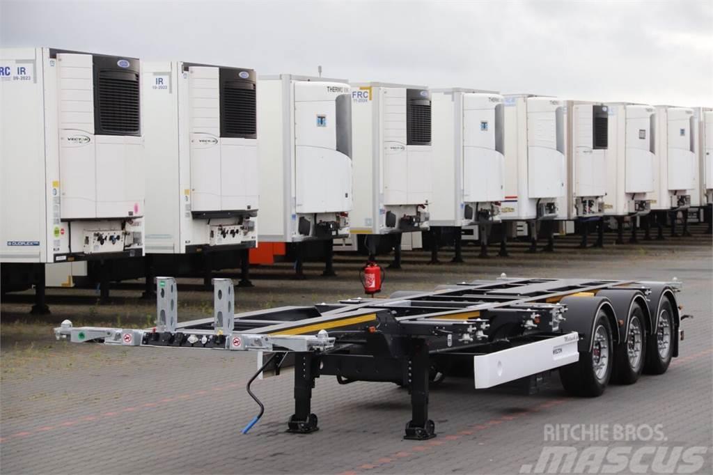Wielton CHASISS / FOR CONTAINERS / ALL TYPES / EXTENDIBLE  Chassis