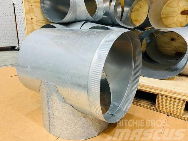  Quantity of (15) 14 in T-Shape Galvanized Duct Pip Kühl- und Heizsysteme