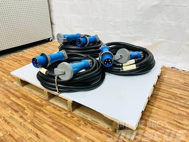  Quantity of (3) LEX 100 Amp 50 ft Electrical Distr Andere