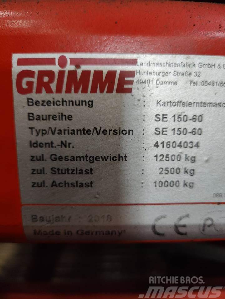 Grimme SE150-60UB-XXL Aardappelrooiers