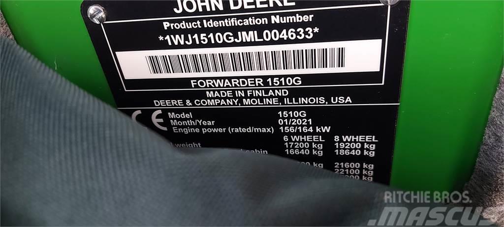 John Deere 1510G Forwarder