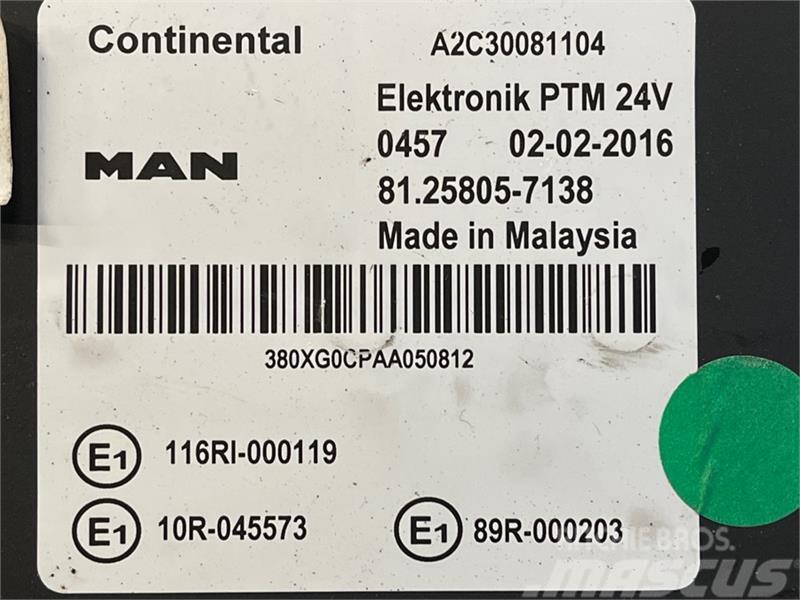 MAN MAN PTM ECU 81.25805-7138 Elektronik