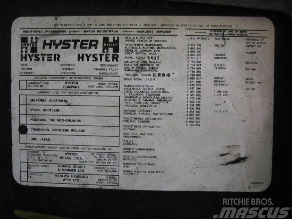 Hyster H60XM LPG heftrucks