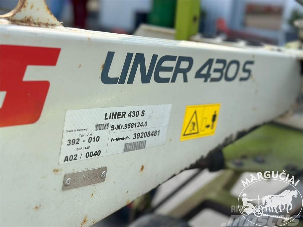 CLAAS Liner 430S, 4,2 m. Kreiselheuer/-wender