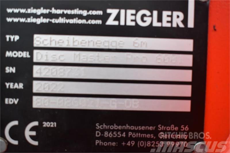 Ziegler Disc Master Pro 6001 Scheibeneggen