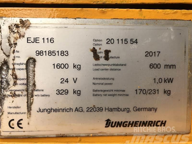 Jungheinrich EJE 116 Niedergabelstapler