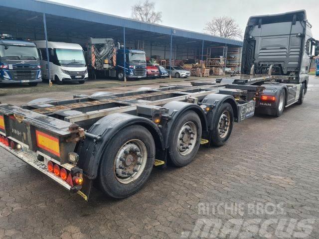 Broshuis MFCC 20 - 45ft. Multi Chassis - ADR -TOP ZUSTAND Tieflader-Auflieger