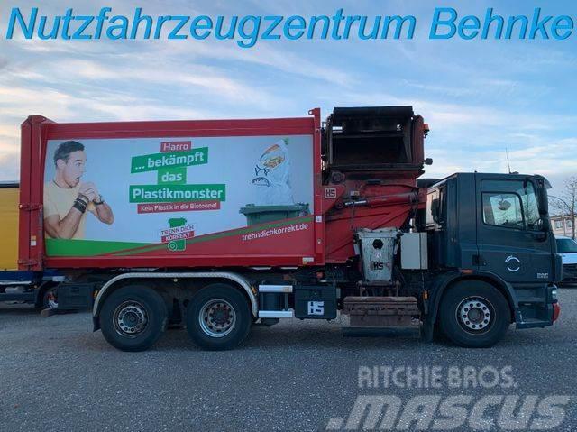 DAF CF 75.310 Schörling Seitenlader/Rechtslenker Müllwagen