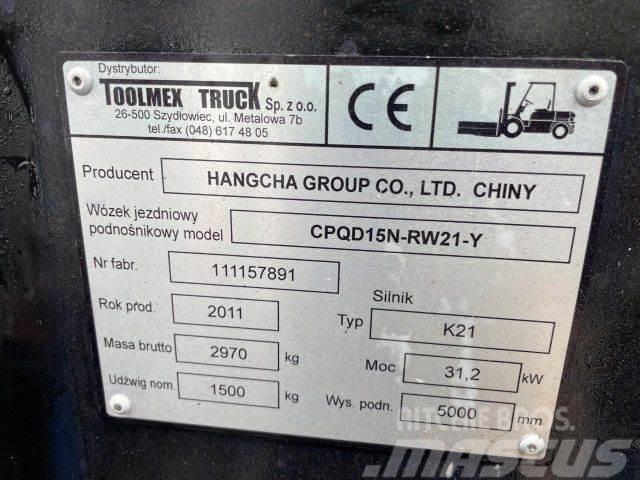 Hangcha 15N stapler,vin 891 Heftrucks overige