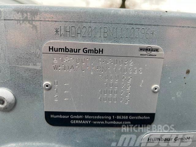 Humbaur FTK204020, Standort: FR/Corcelles Maschinetransporter