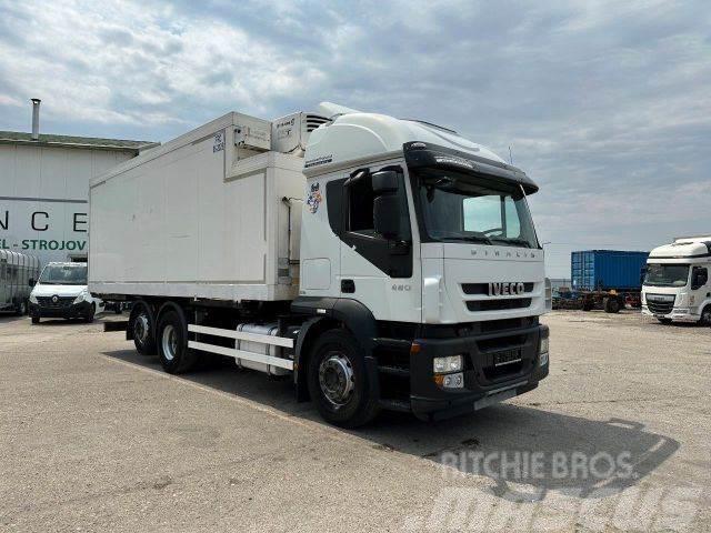 Iveco STRALIS 420 6X2 BDF, manual, EURO 5 vin 473 Wechselfahrgestell