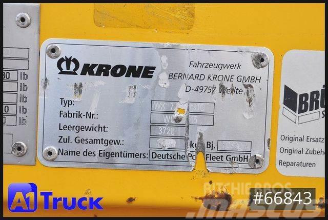 Krone BDF 7,45 Container, 2800mm innen, Wechselbrücke Pritschen