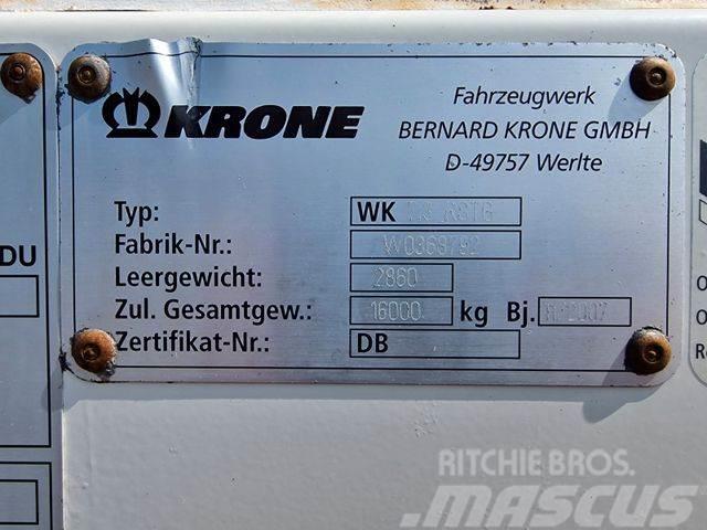 Krone WK 7.3 RSTG / Rolltor / Textil / Koffer Pritschen
