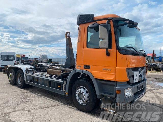 Mercedes-Benz ACTROS 2541 L for containers EURO 5 vin 036 Abrollkipper
