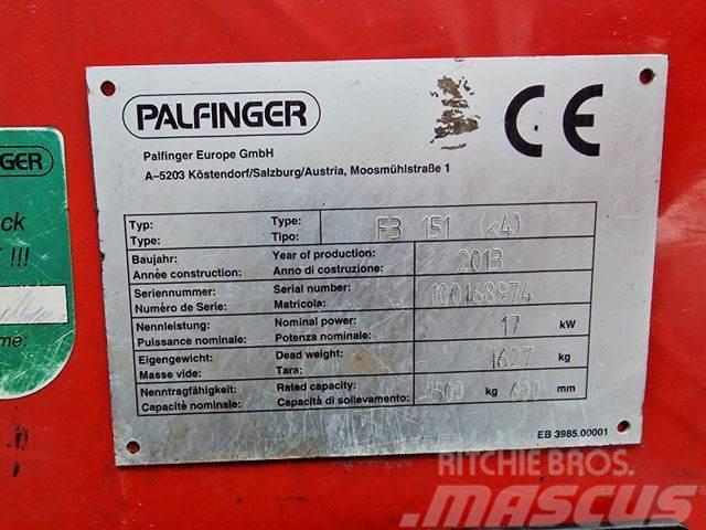 Palfinger F3 151 (k4) / Mitnahmestapler Heftrucks overige
