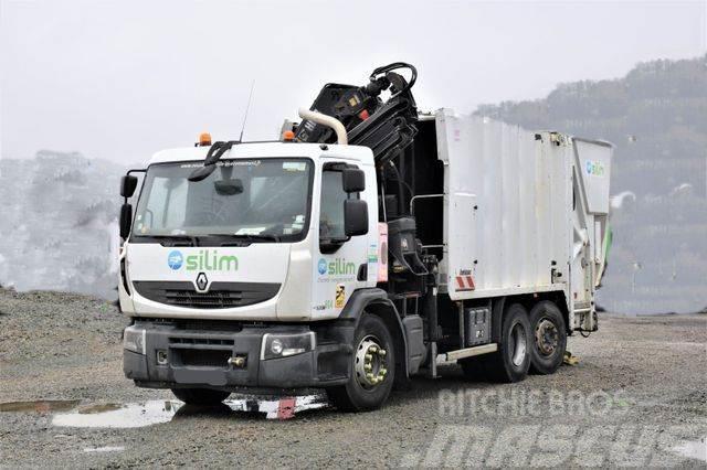 Renault Premium 320DXI*Müllwagen + HIAB 166E-3HIDUO/FUNK Kranwagen