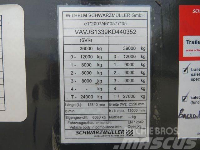 Schwarzmüller S 1*J-Serie*Standart*Lift Achse*XL Code* Curtainsiderauflieger