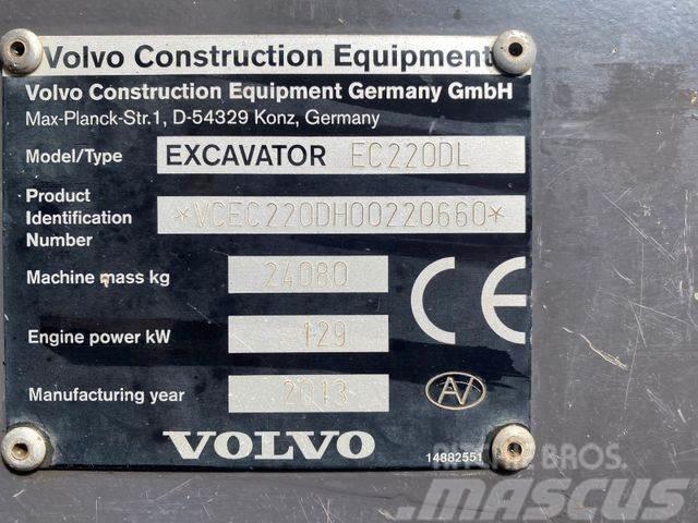Volvo EC220 DL **BJ2013 *10000/ New Engine / New UC Raupenbagger