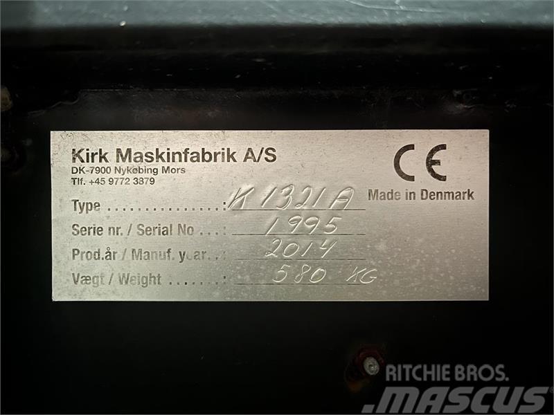  Kirk Mandskabskurv K1321A m. hydraulisk sving og a Teleskoplader