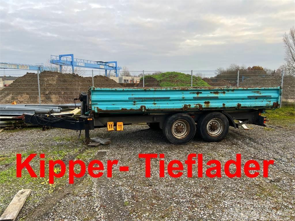 Obermaier 14 14 t Tandemkipper- Tieflader Kipper