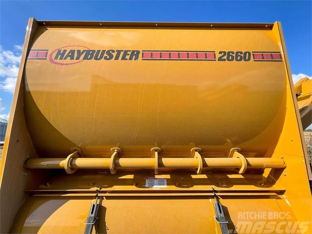 Haybuster 2660 Ballenschredder, -schneider und -wickler