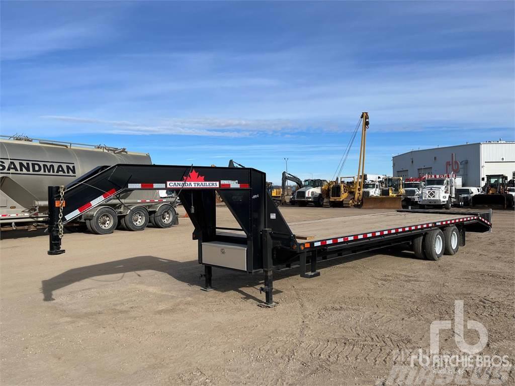Canada Trailers 31 ft T/A Gooseneck Tieflader