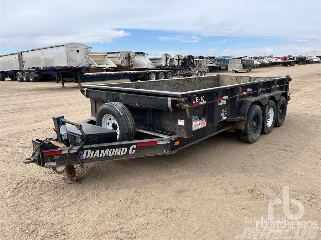 Diamond C 16 ft Tri/A Dump Maschinetransporter