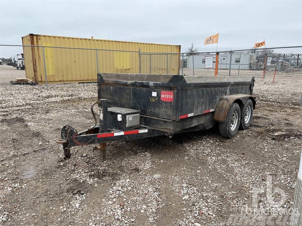  H & H 12 ft T/A Dump Maschinetransporter