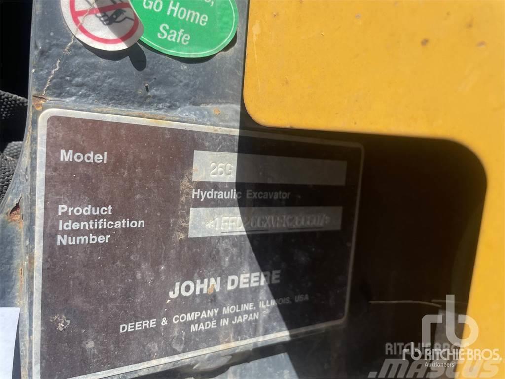 John Deere 26G Minibagger < 7t