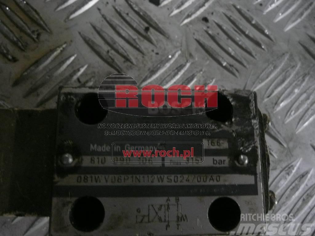 Bosch 0810090106 081WV06P1N112WS024/00A0 Hydraulik