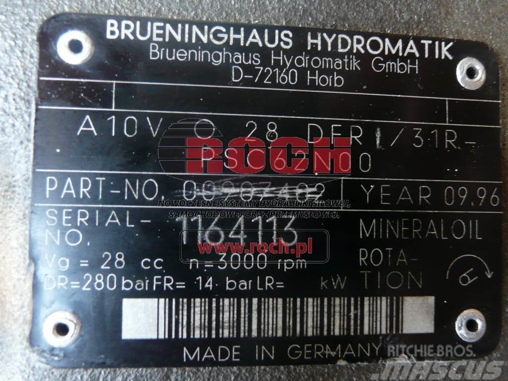 Brueninghaus Hydromatik A10VO28DFR/31R-PSC62N00 00907402 Hydraulik