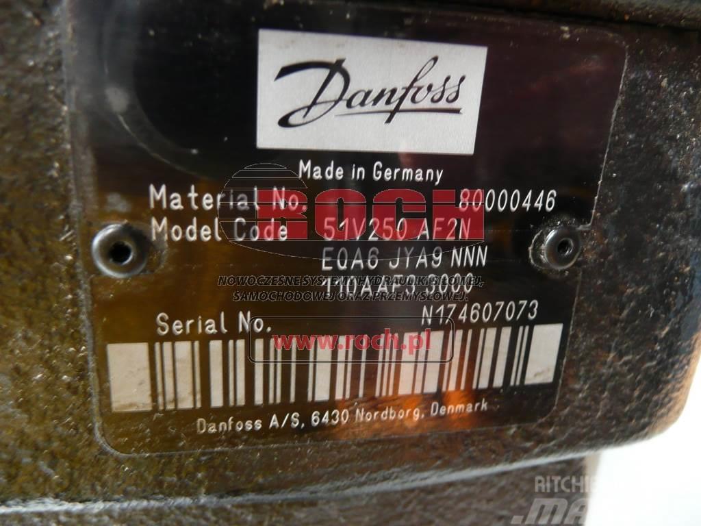 Danfoss 80000446 51V250AF2N E0A6 JYA9 NNN 110AAF3 3000 Motoren