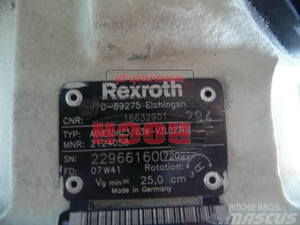 Rexroth A6VE55HZ3/63W-VLZ027FB-SK 2124058 16632901 + GFT17 Motoren