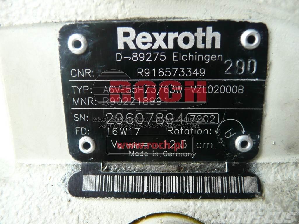 Rexroth A6VE55HZ3/63W-VZL02000B Motoren