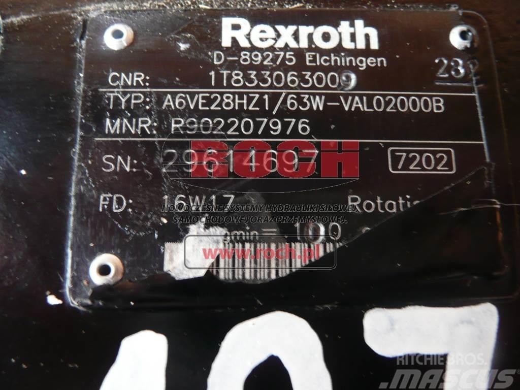Rexroth + BONFIGLIOLI A6VE28HZ1/63W-VAL02000B R902207976 1 Motoren