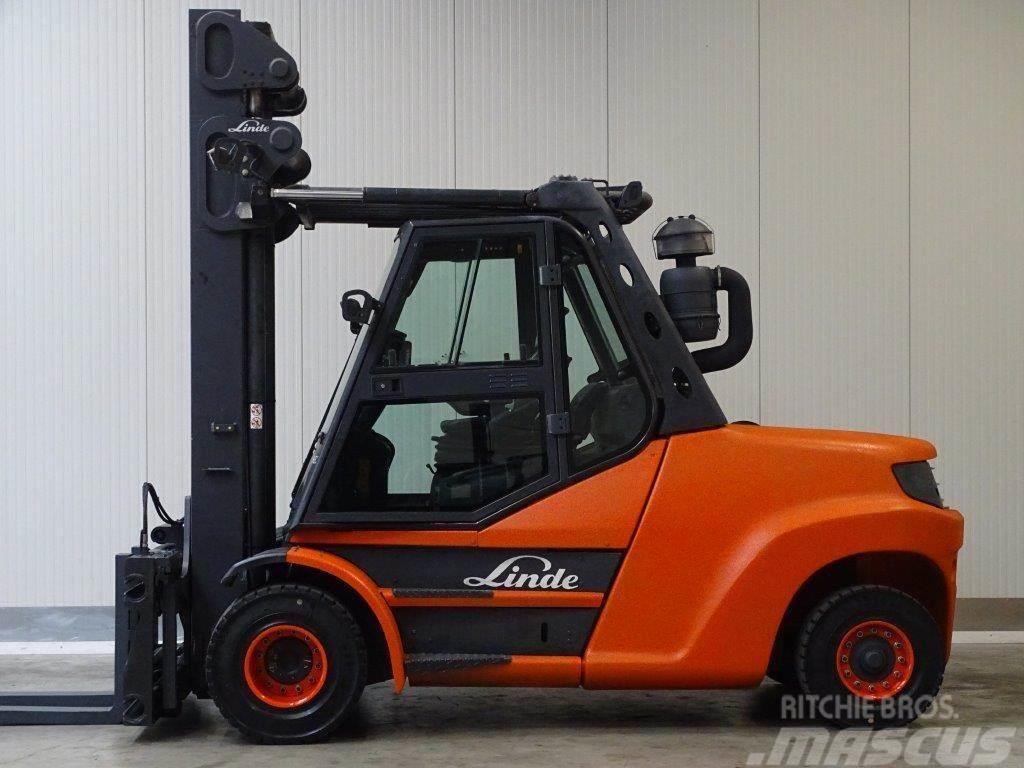Linde H80D-02/1100 Diesel heftrucks