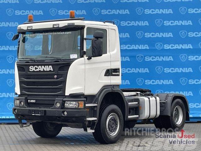 Scania G 450 CA4x4HHA RETARDER PTO HYDRAULIC DIFF-LOCK Sattelzugmaschinen
