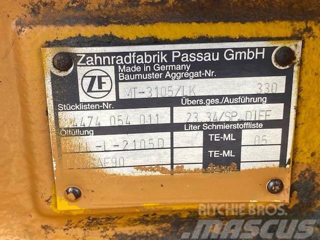 ZF MT-3105 FRONT AXLES CASE 921 C LKW-Achsen