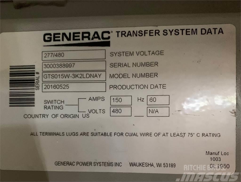 Generac 150amp 277/480V Elektronik