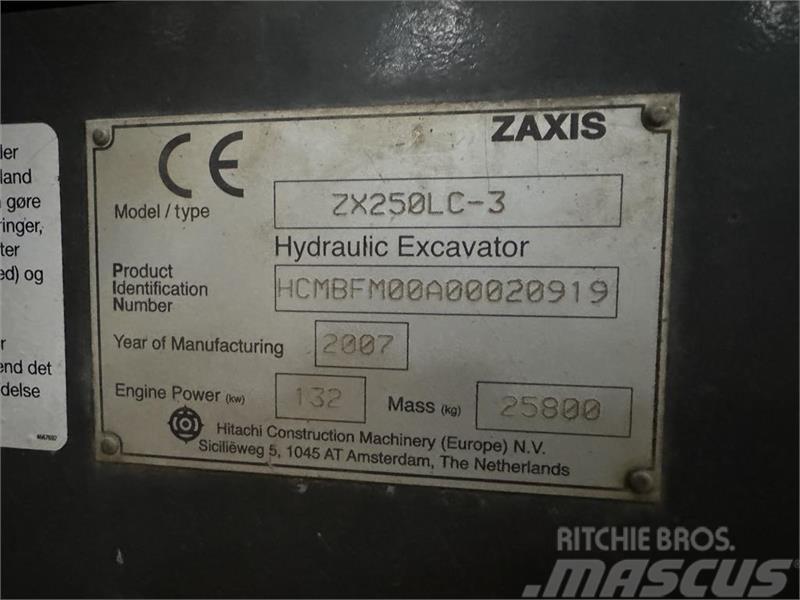Hitachi Zaxis 250LC-3 Raupenbagger
