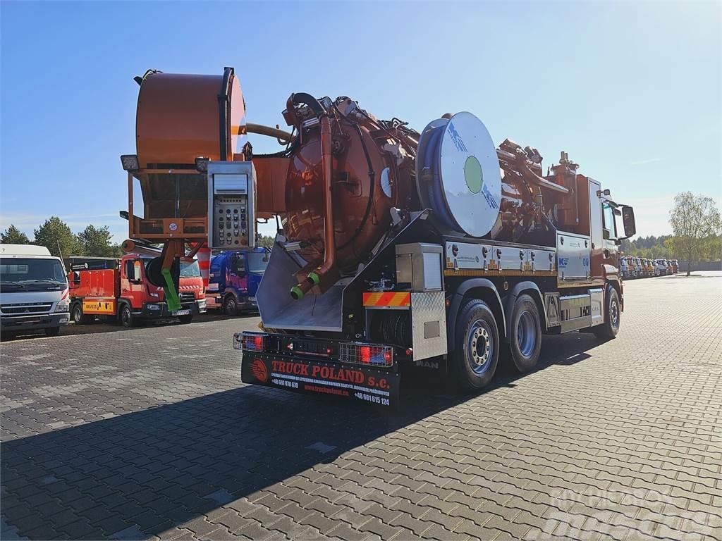 MAN WUKO KROLL ADR COMBI FOR SEWER CLEANING Arbeitsfahrzeuge