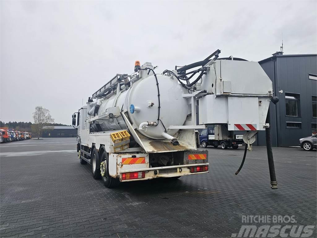 Mercedes-Benz WUKO MULLER COMBI FOR SEWER CLEANING Arbeitsfahrzeuge