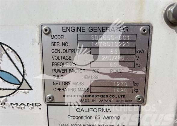 Airman SDG65S-8C1 Gas Generatoren